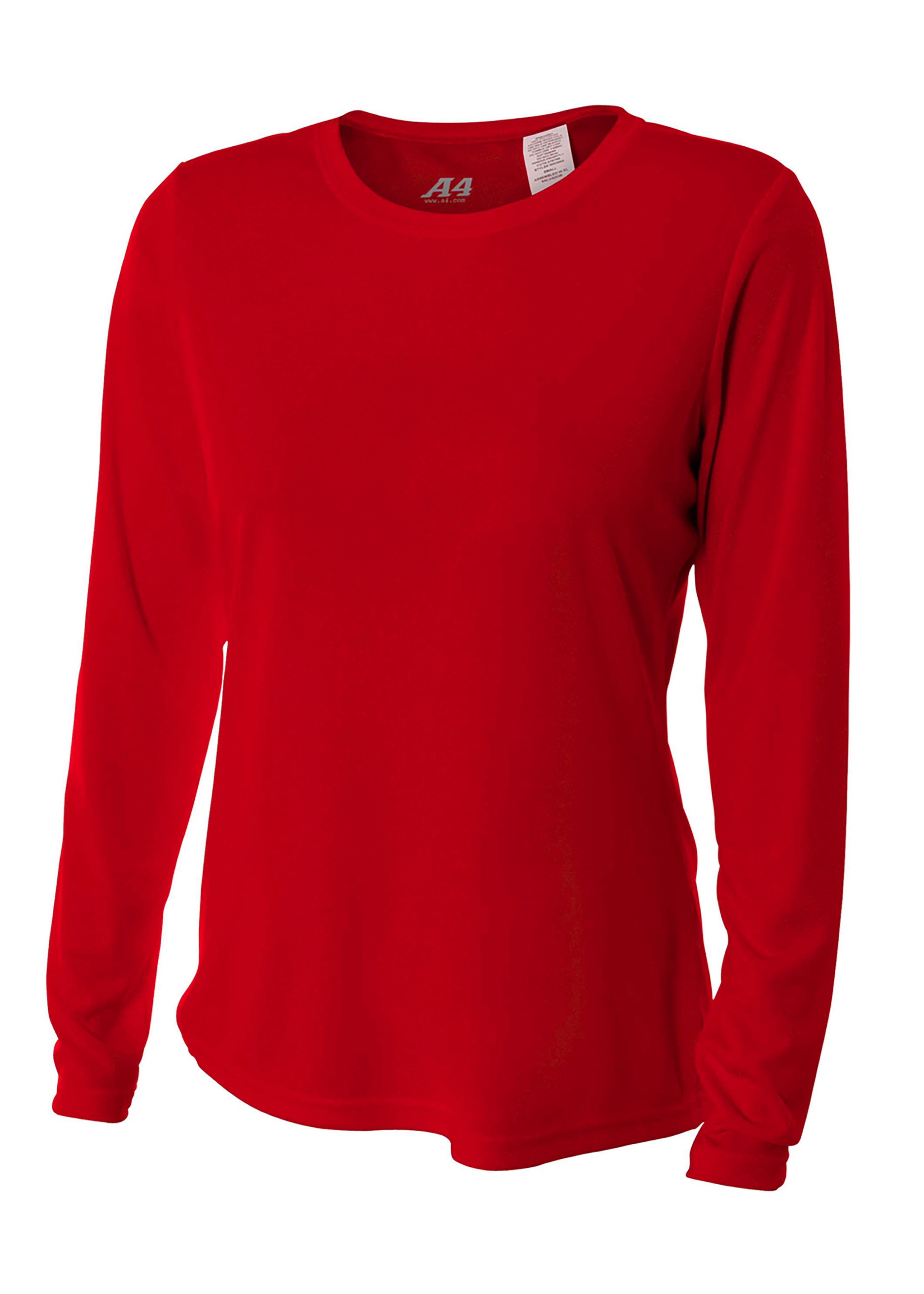 A4 Long Sleeve Cooling Performance Crew 34