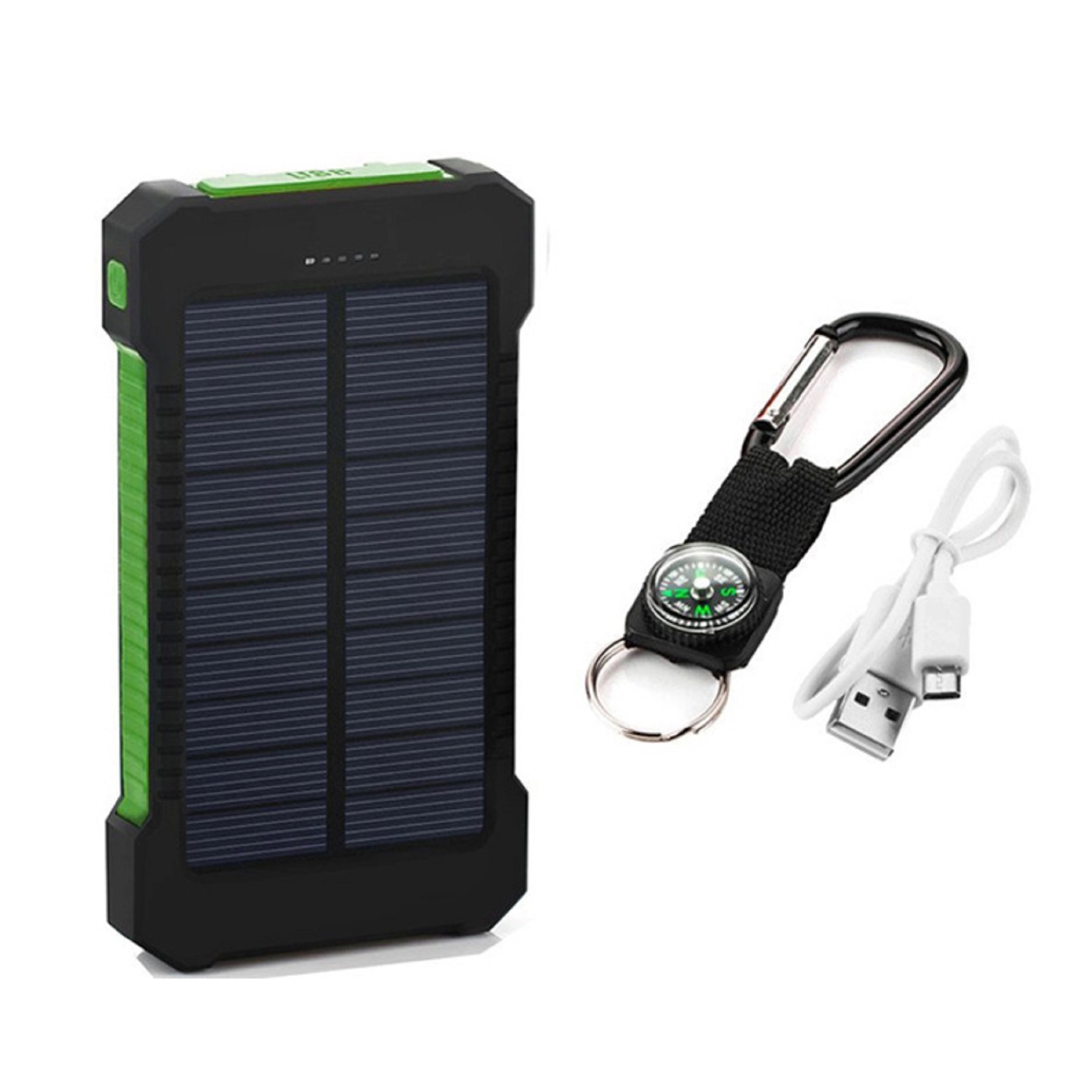 8000 mAh Solar Energy Power Bank 8
