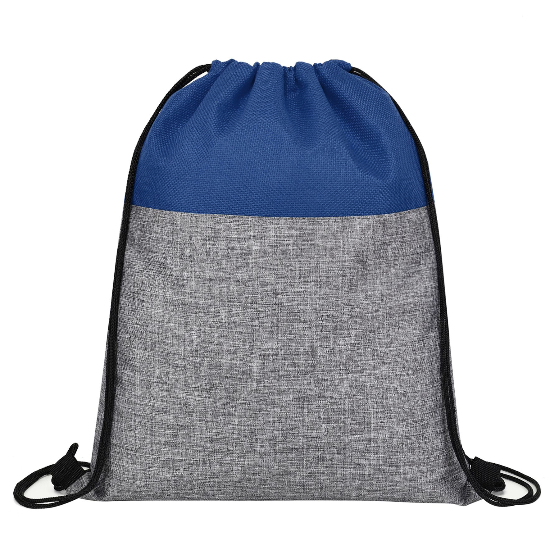 Heathered Jute Drawstring Backpack 4