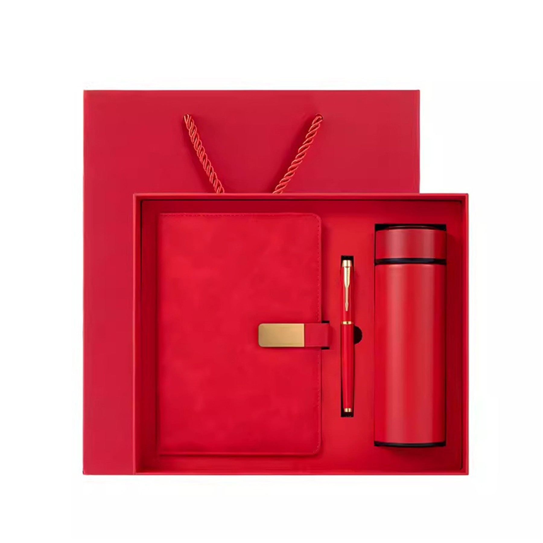 High End Custom Gift Set With Insulated Tumbler And Notebook 2