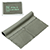 6" x 6" 220GSM Microfiber Cleaning Cloth in Clear PVC Case 19