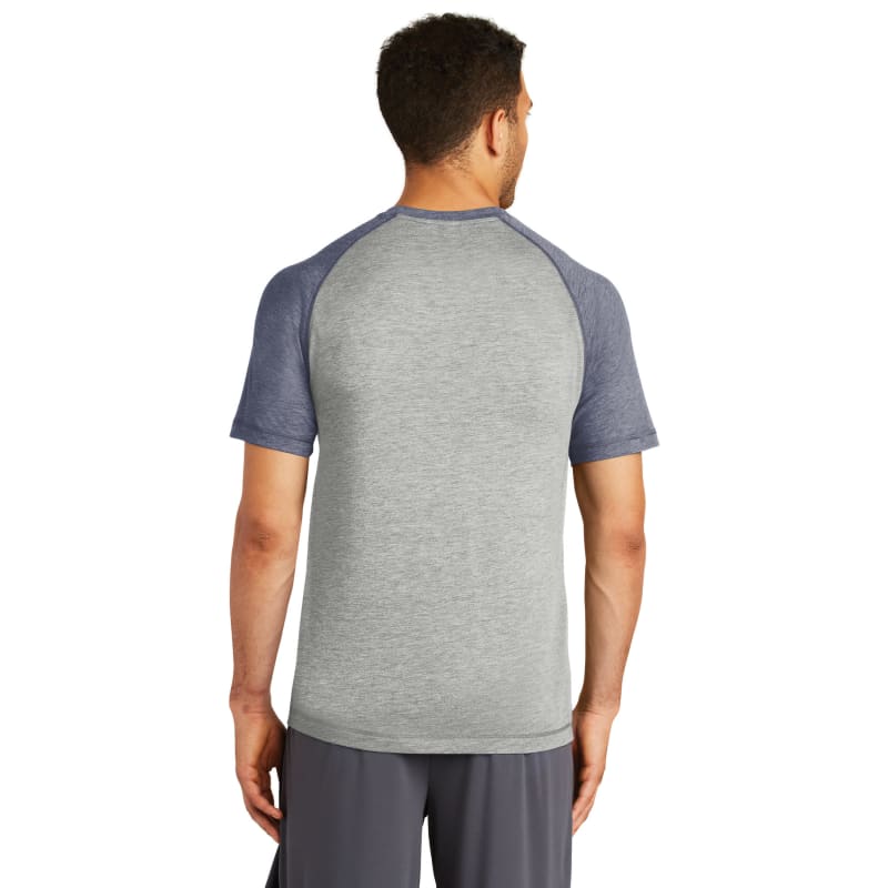 Sport-Tek PosiCharge Tri-Blend Wicking Raglan Tee. 62