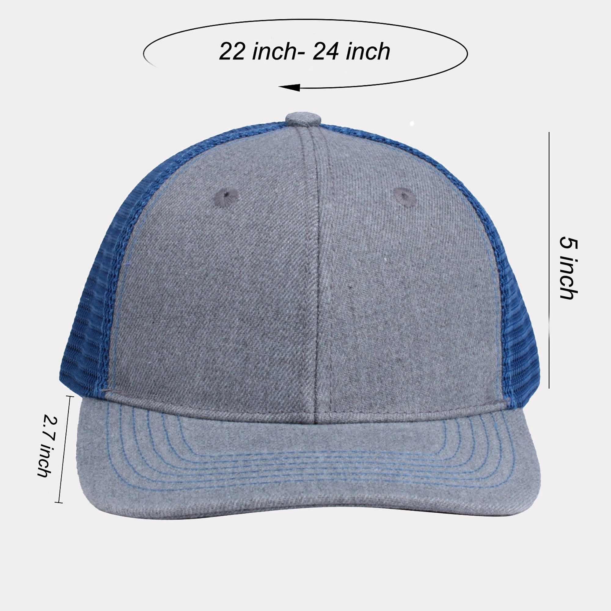 Classic Adjustable Snapback Trucker Cap 2