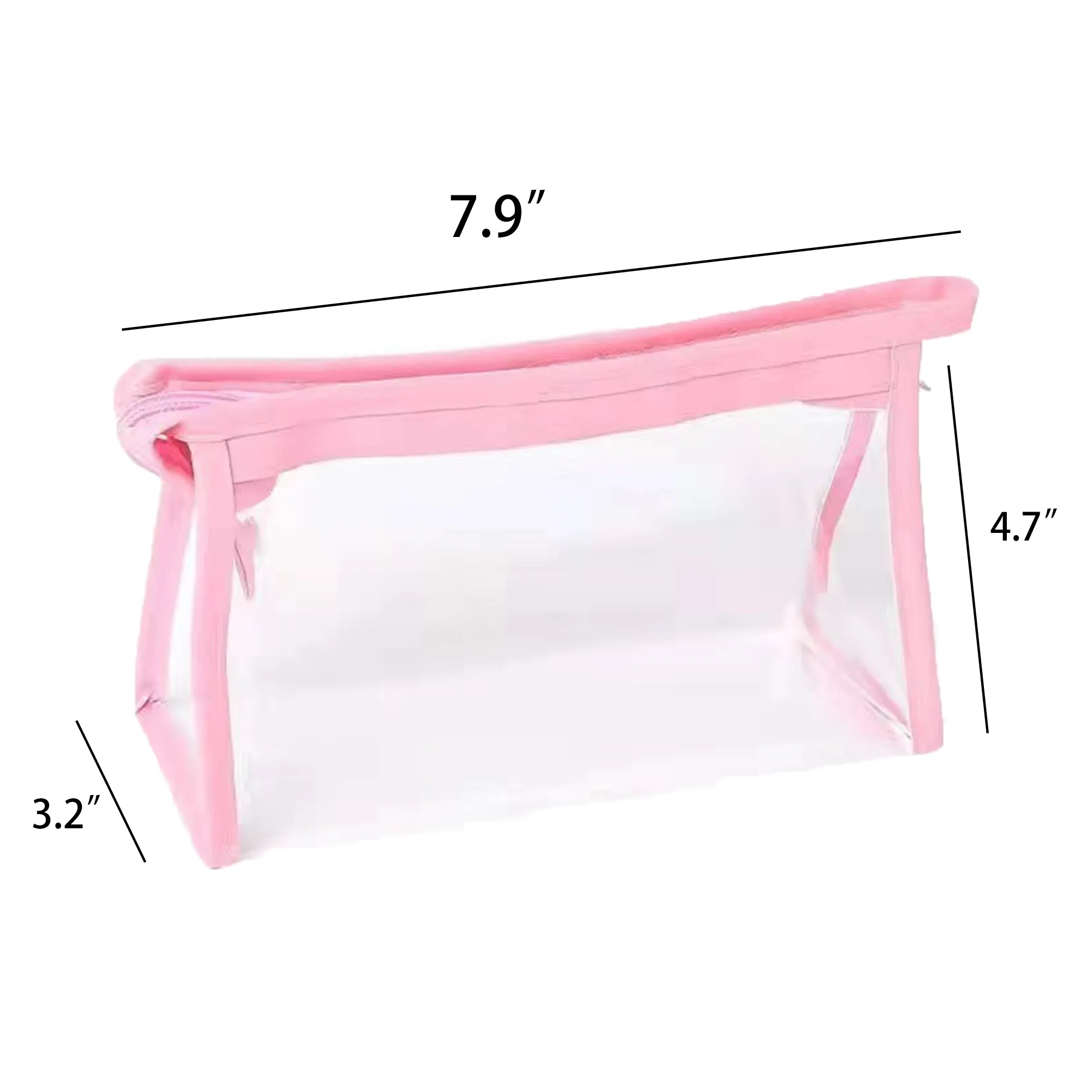 TPU Transparent Large Capacity Pen Makeup Bag 5