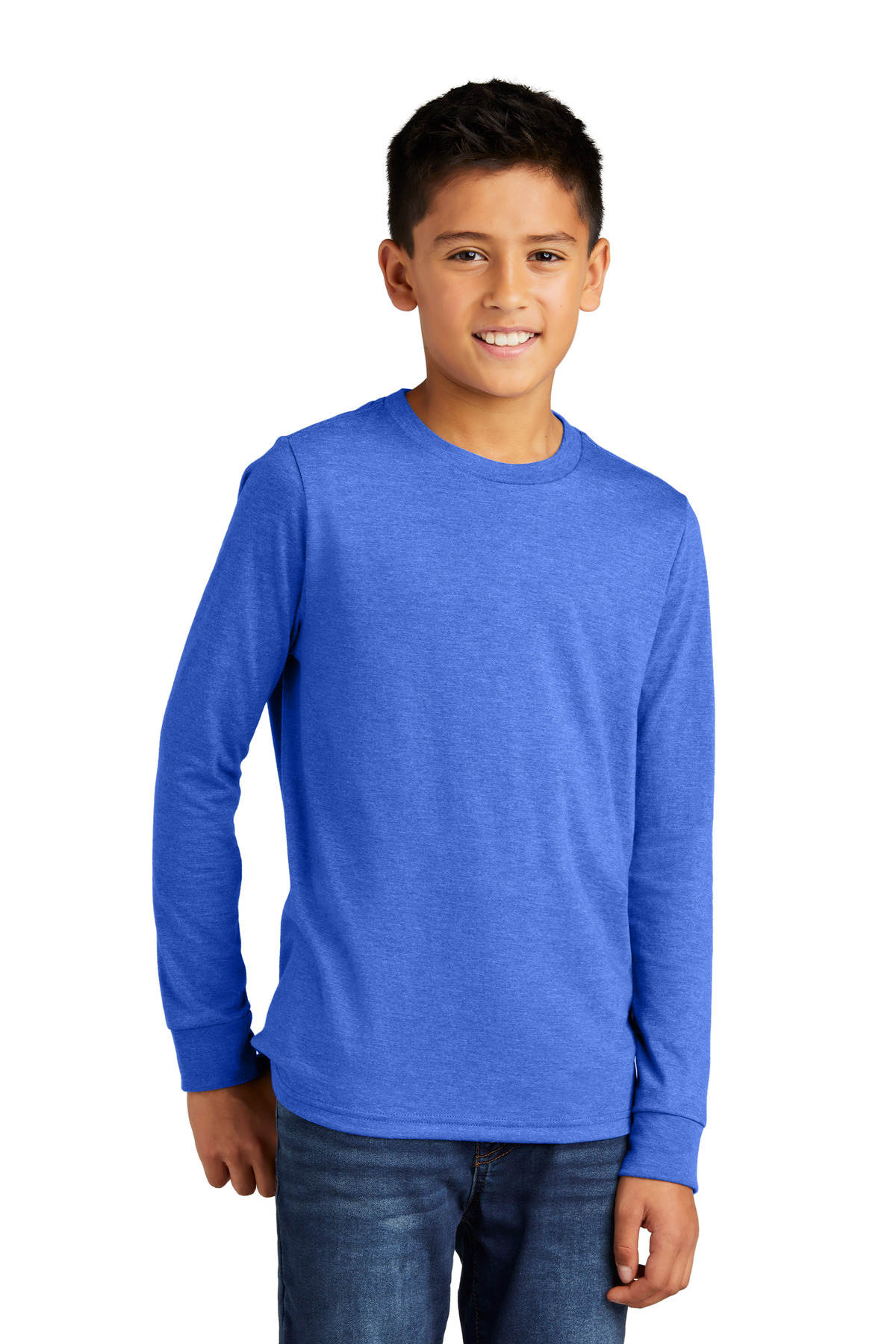 District Youth Perfect Tri Long Sleeve Tee DT132Y 42