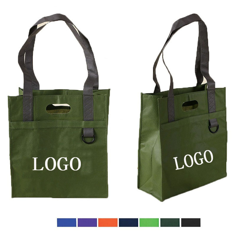 Dual Handle Grocery Tote 1