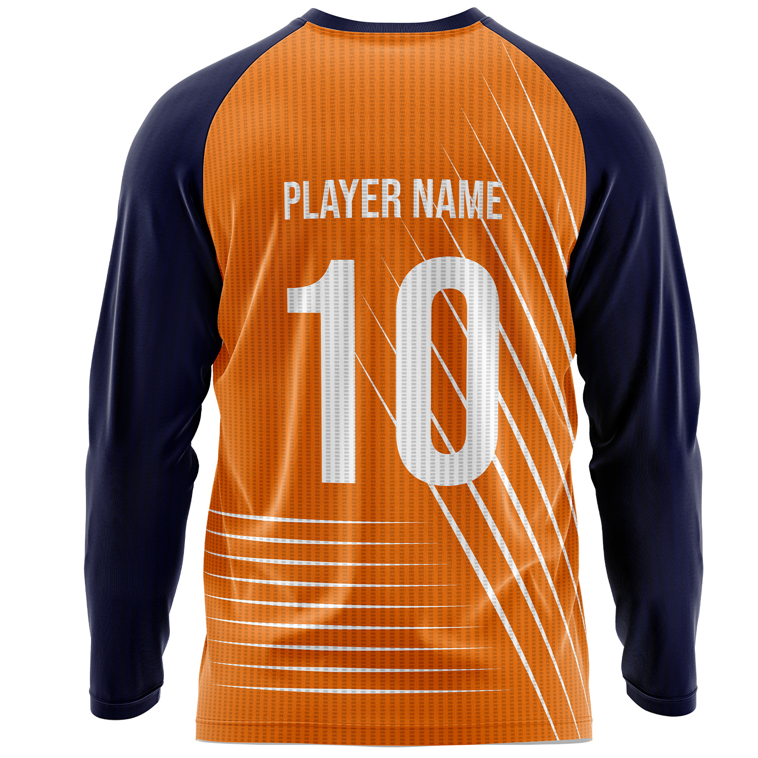 Unisex 150 GSM Flashed V Fabric Performance Sublimation Long Sleeve T-shirt 3