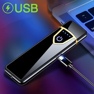 Thin Rectangle Design Heat Foil Lighter 9