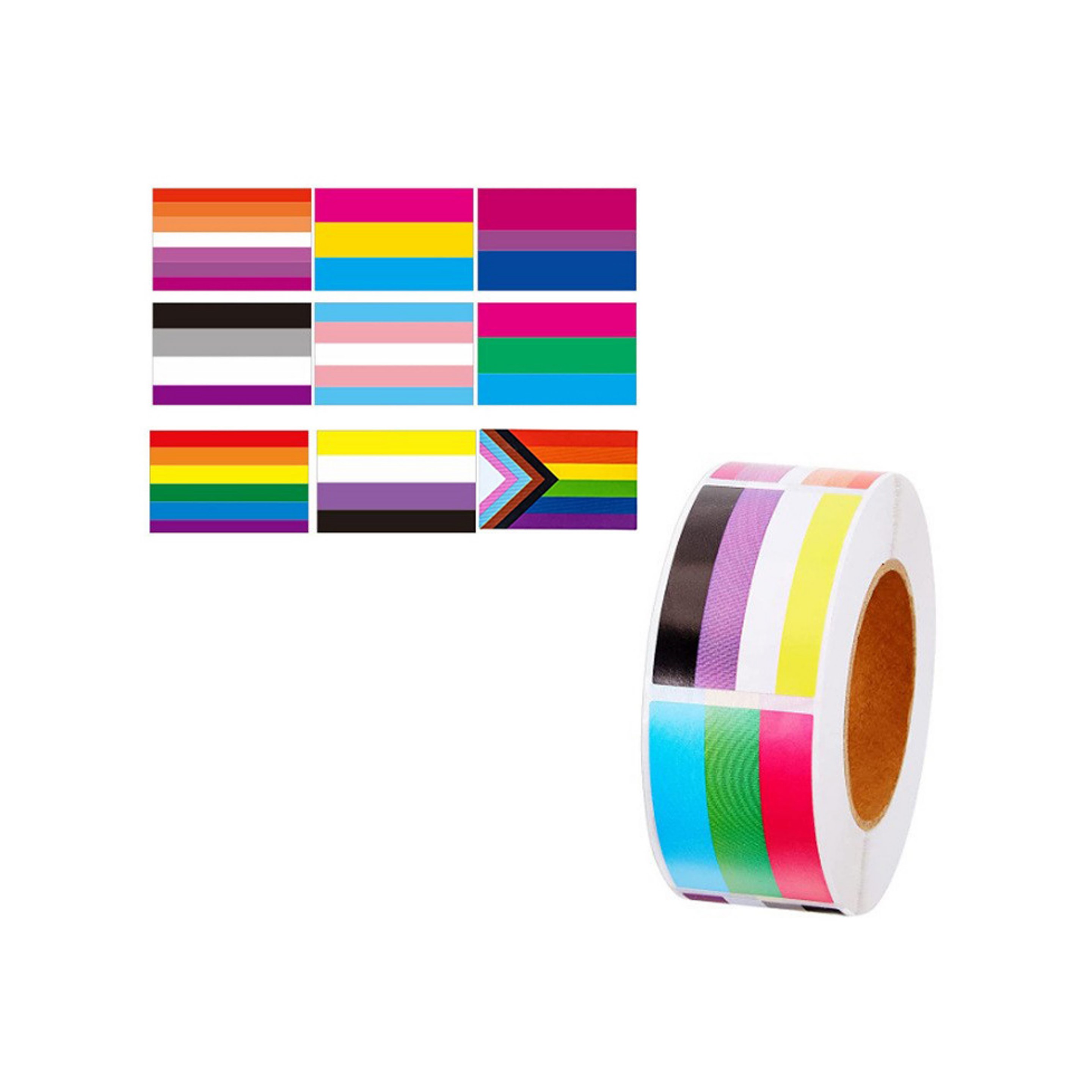 Rainbow Flag Sticker (direct import) 4