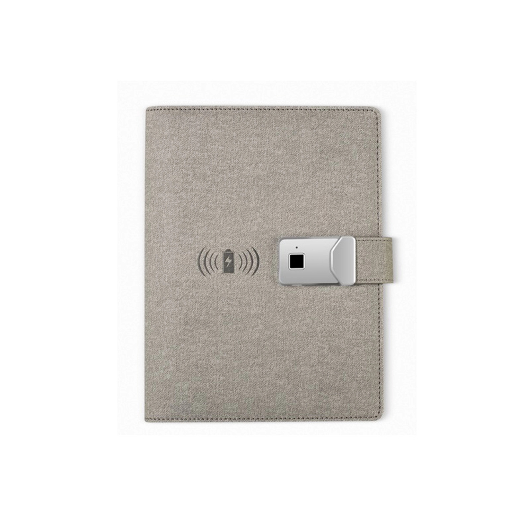 Fingerprint Lock A5 Notebook with Wireless Power Bank 3
