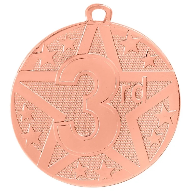 2" Bronze Superstar 3rd Place Medal 2