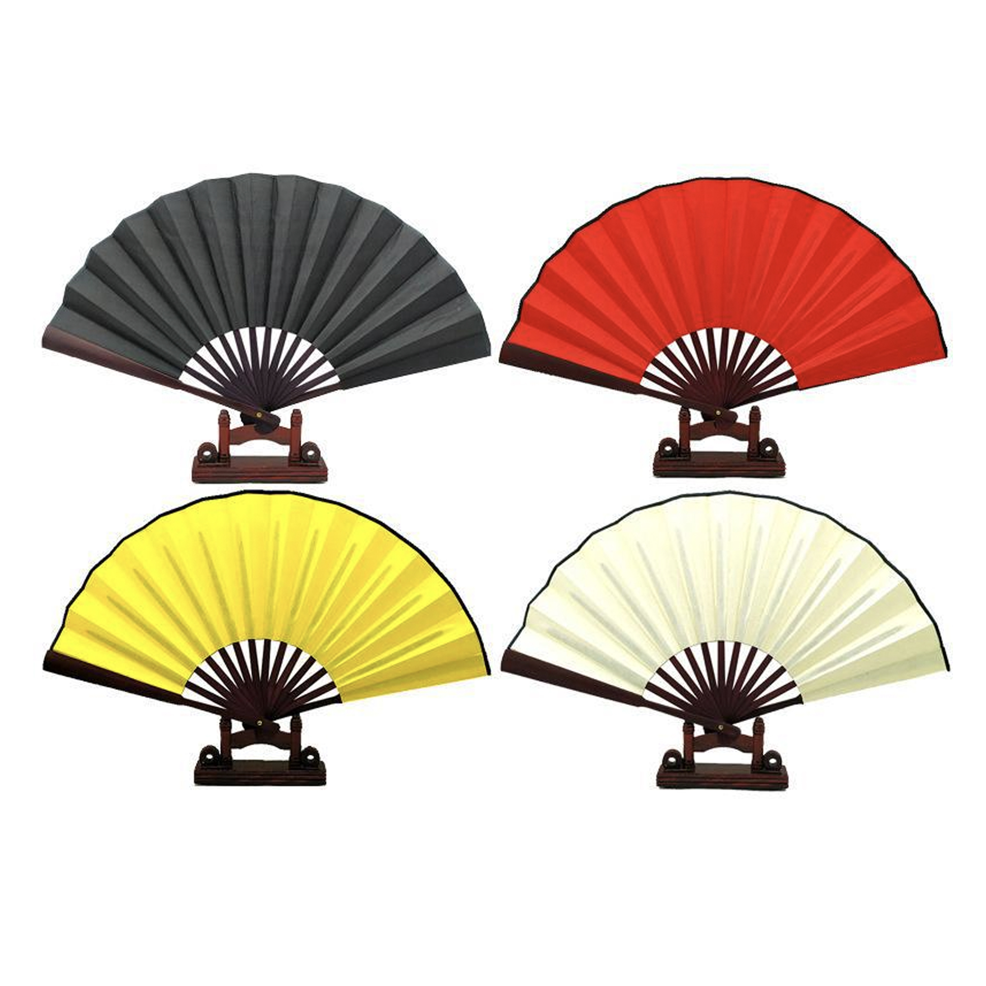 Cloth Folding Hand Fan 2
