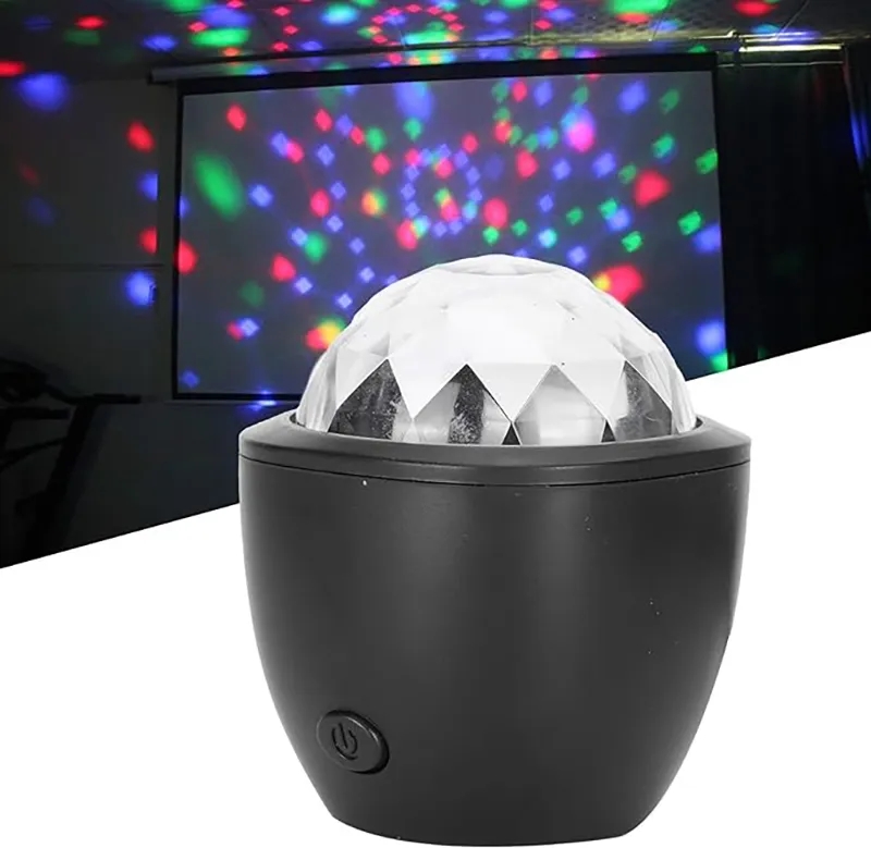Party Lights 3W Voice Control Disco Ball Lamp 4