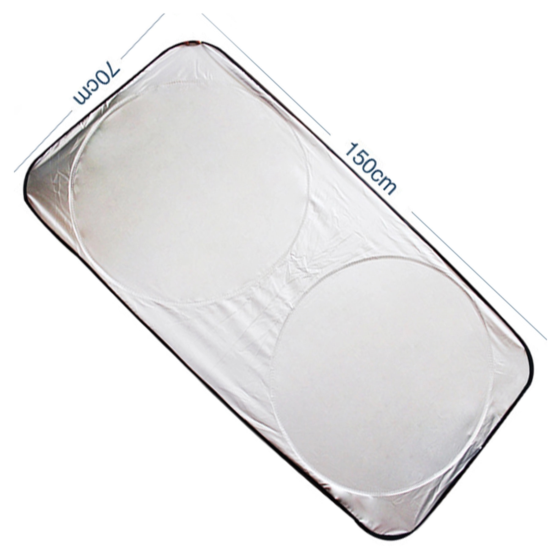 Car Windshield Sun Shade with Storage Pouch 4