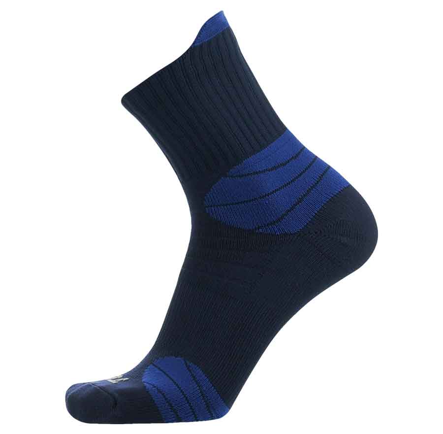 Crossover Basketball Socks Performance Mens Quarter Crew Length Socks 4