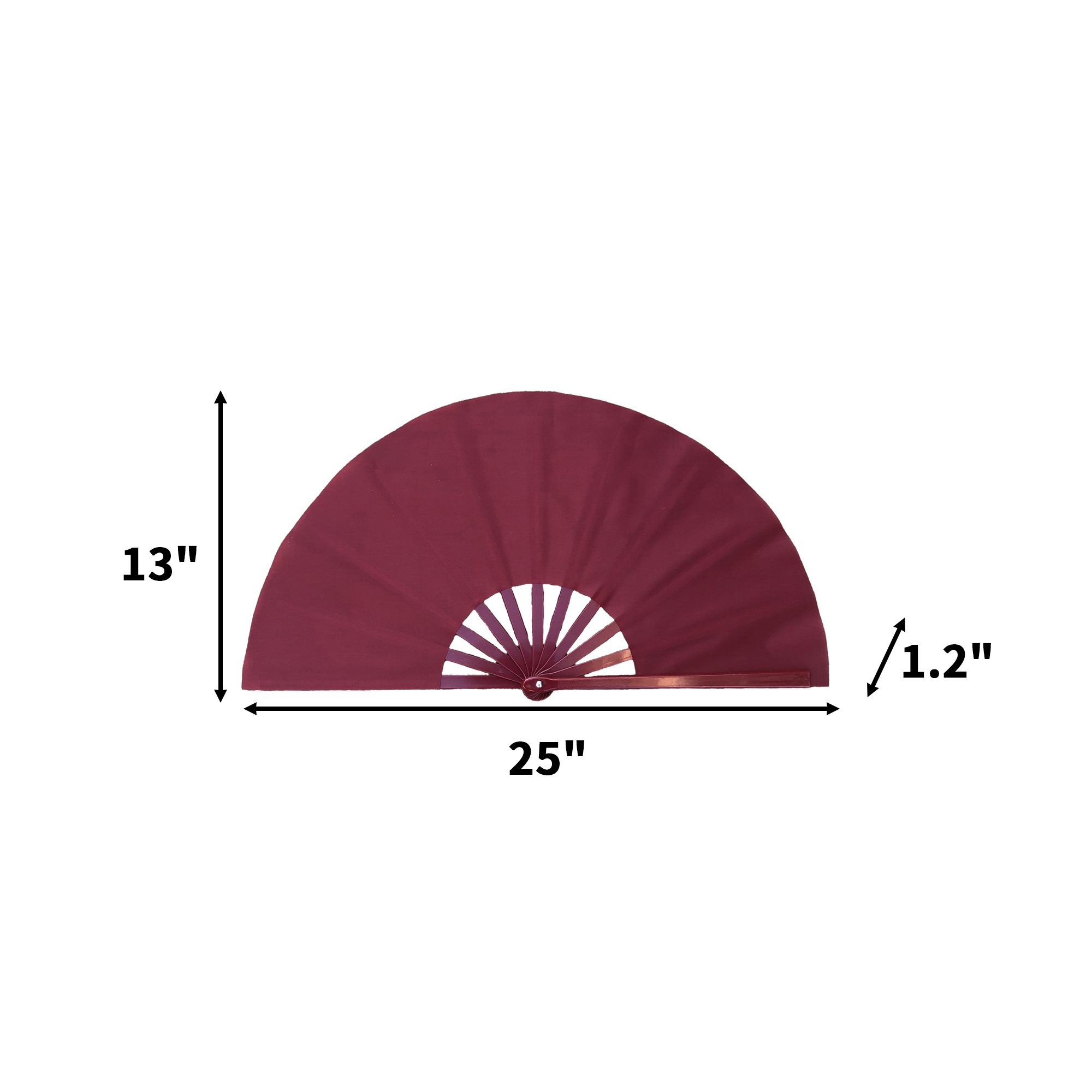 Foldable Oxford Blade Personal Hand Fan 1