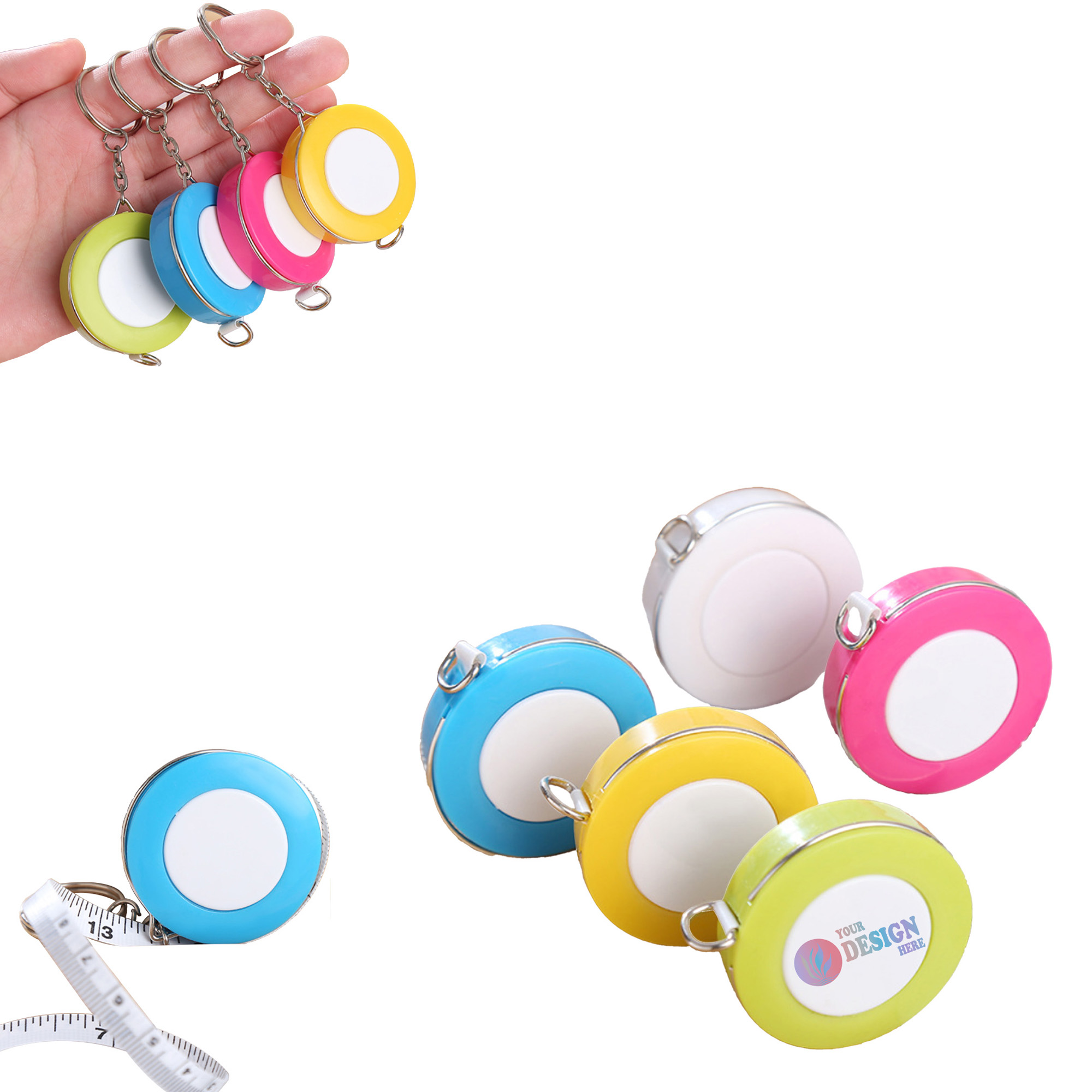 Custom Type Measure Keychain 2