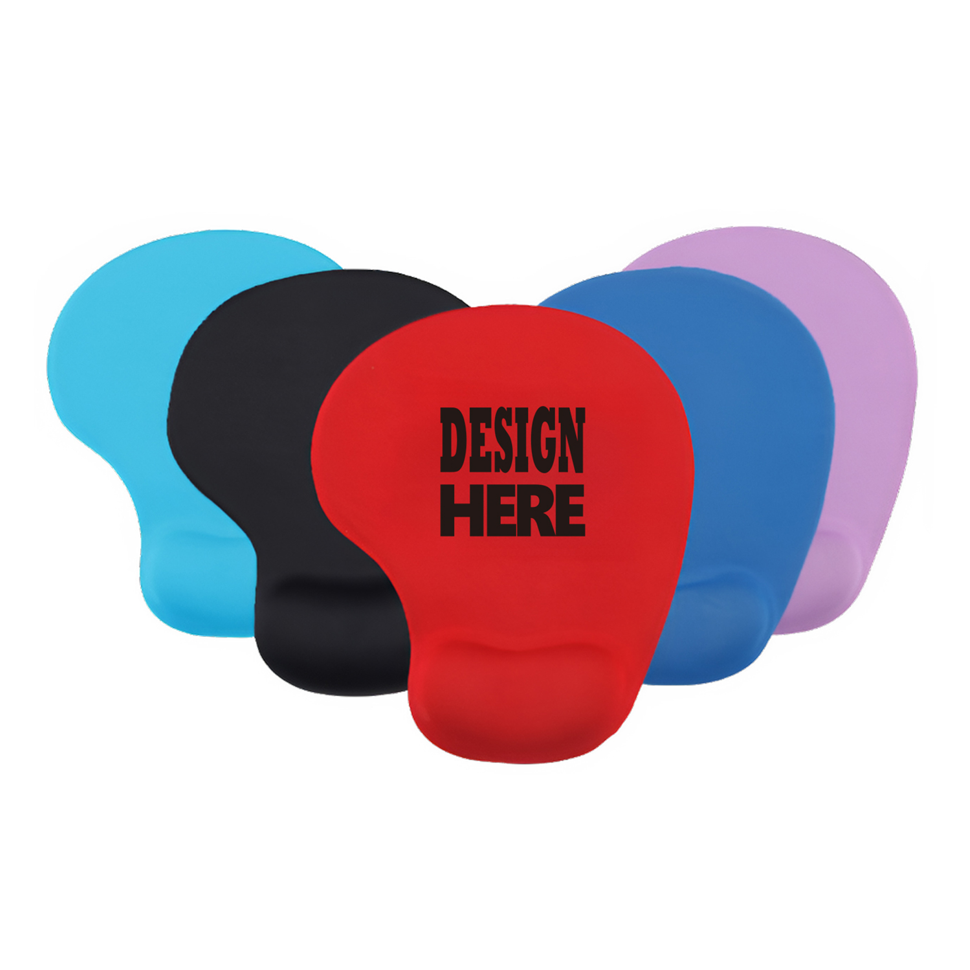 MOQ50 Soft Silicone Wrist Rest Mouse Pad for Computer Use 1