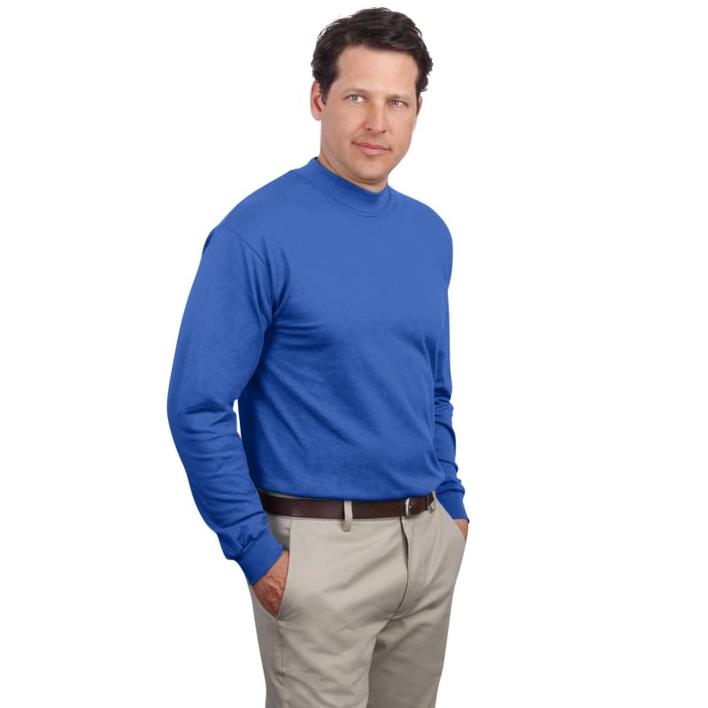 Port & Company Essential Mock Turtleneck. 2