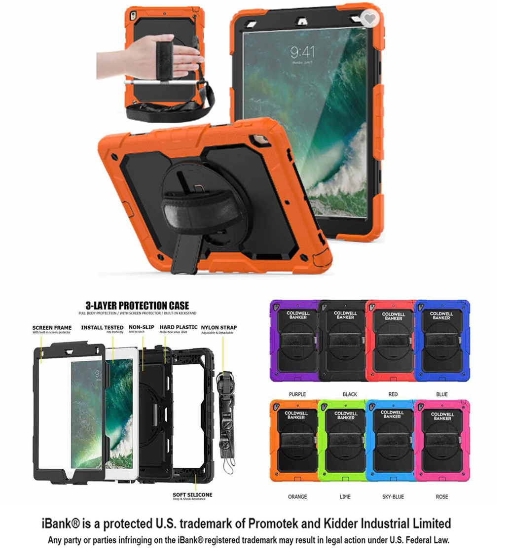 iBank ® iPad 10.2" Shockproof Case compatible with 9th/8th/7th 2021-2019 3