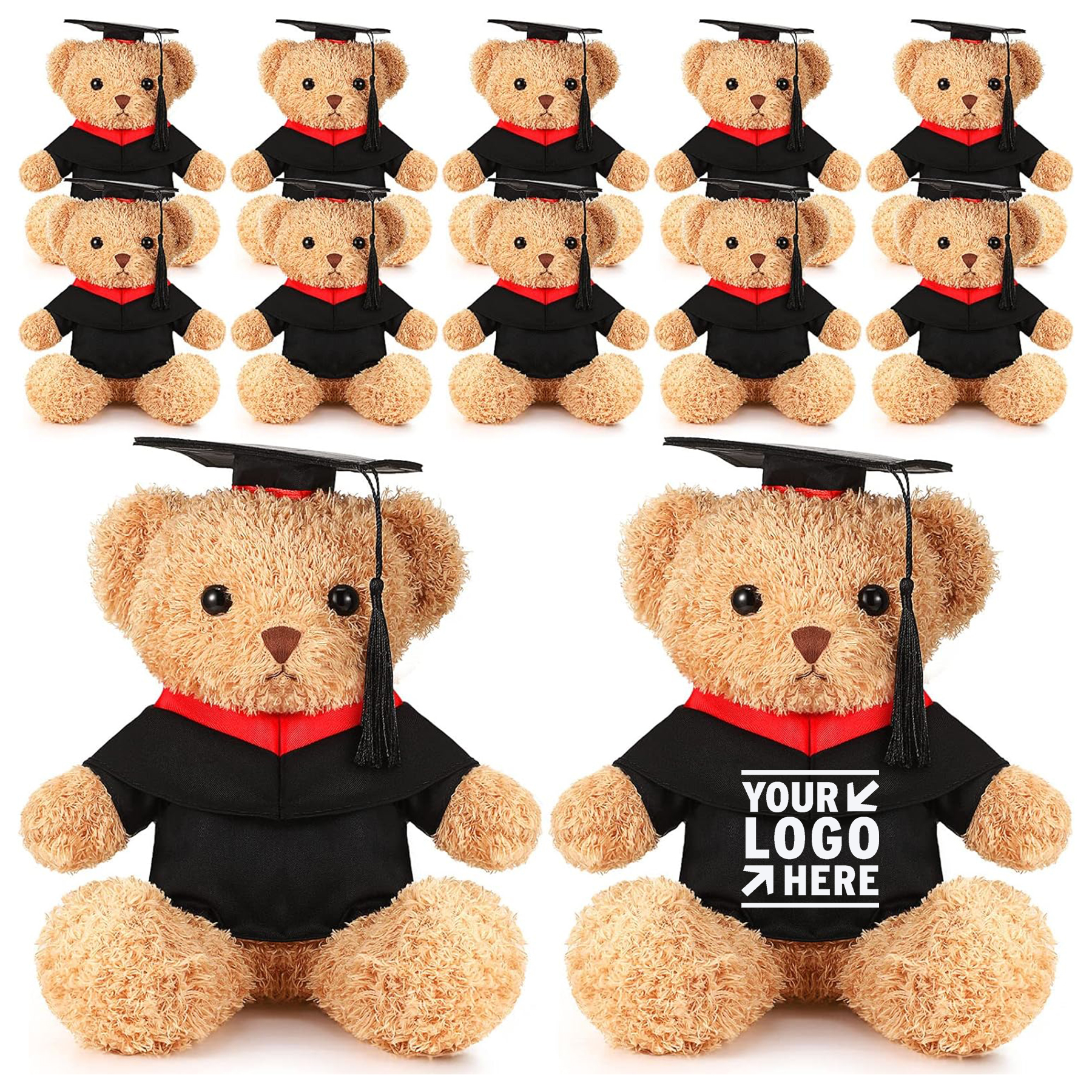 Graduation Plush Bear Toy 2