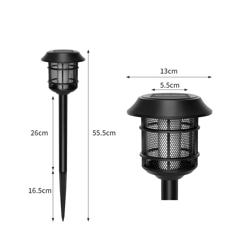 36 Led Solar Flame Lamp Outdoor 4