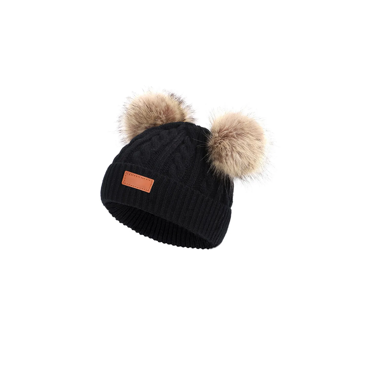 Children's Woolen Knitted Warm Hat 3