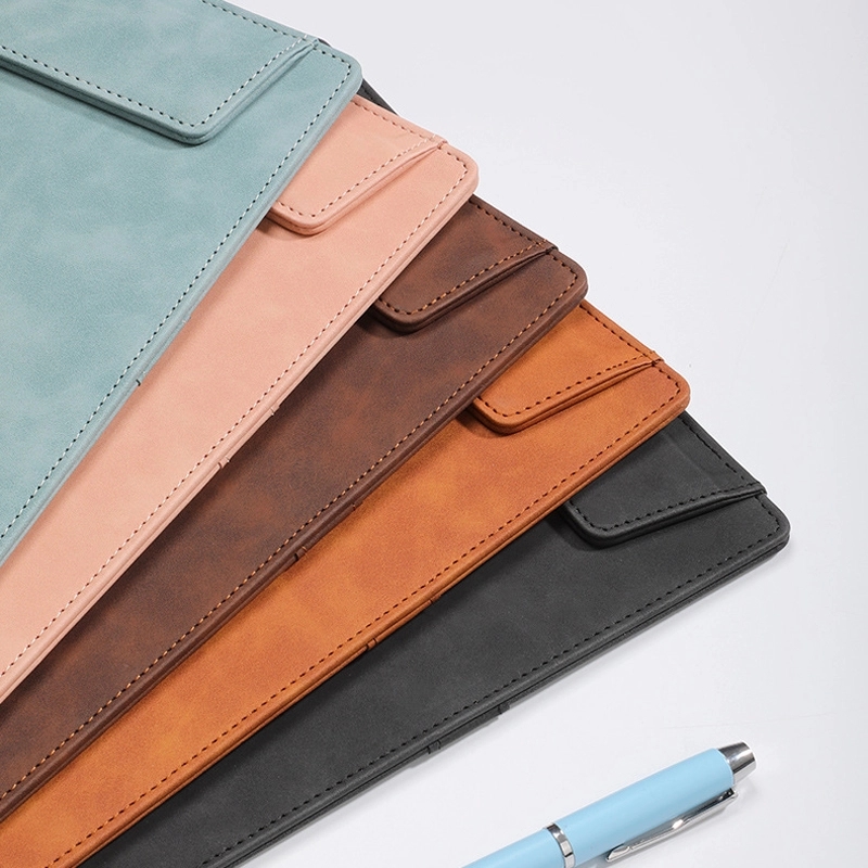 PU Leather A4 Business Hotel Magnet ClipBoard & Writing Pad 12