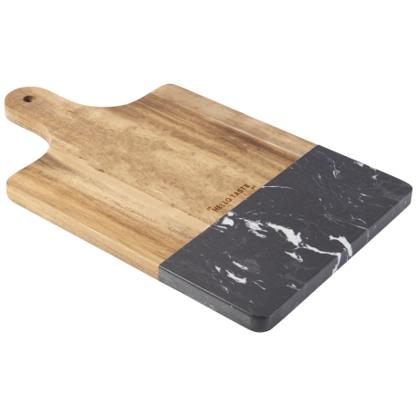 Black Marble and Wood Cutting Board 41