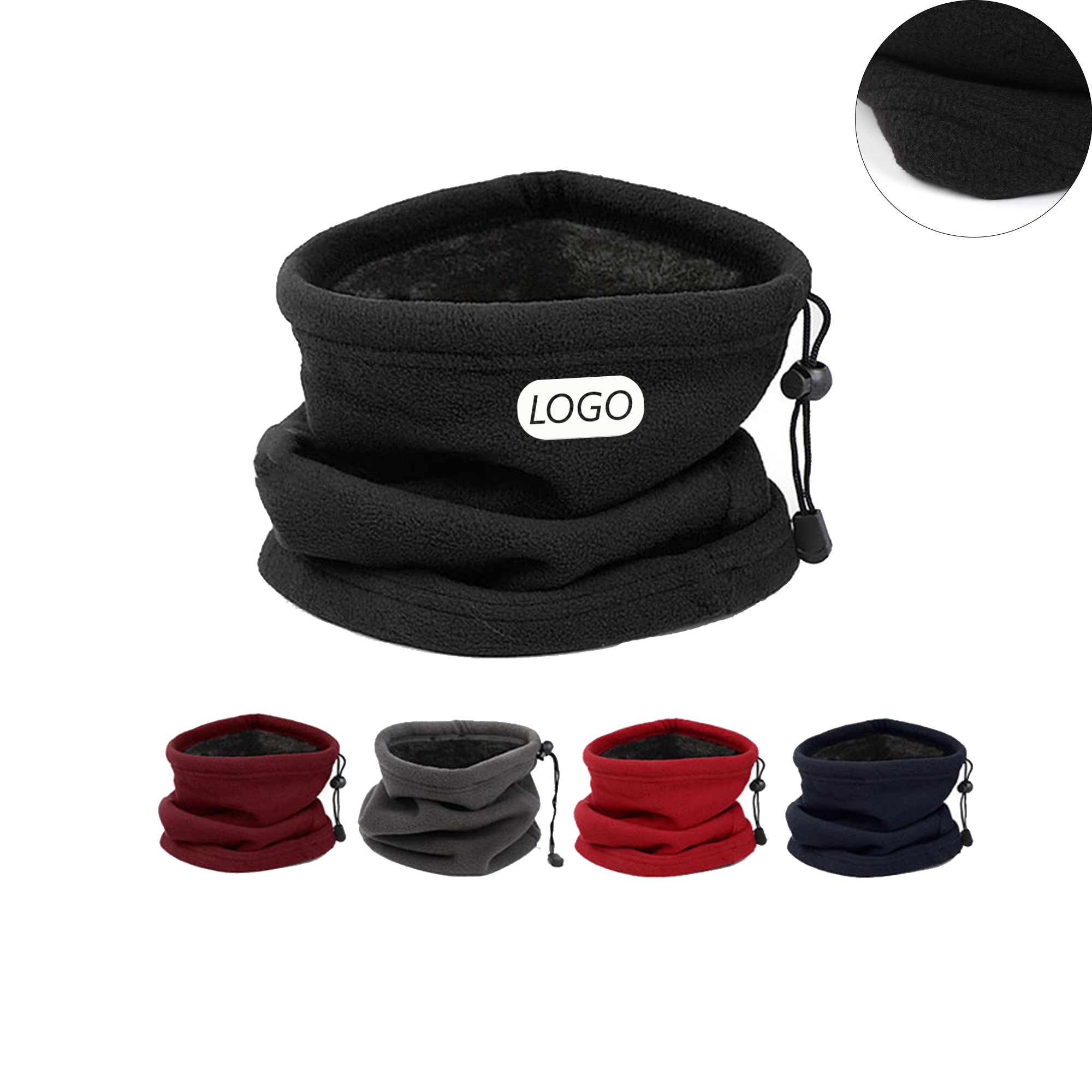 Soft Polyester Winter Neck Wrap 2