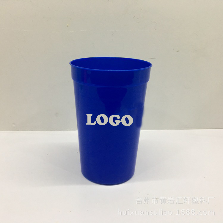 16oz Plastic Cup Stadium Cup Reusable Plastic Party Tumblers 5