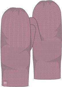 Women's UA Halftime Ribbed Mittens  1