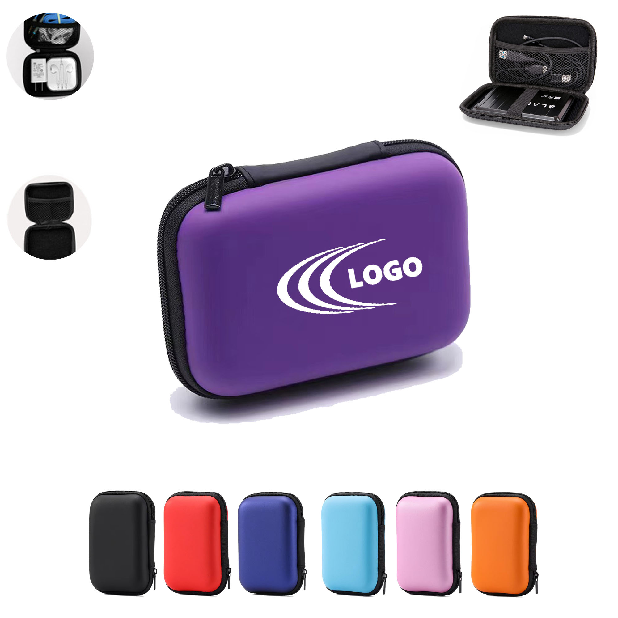 EVA Earphone Bag/Coin Purse/Card Bag 2