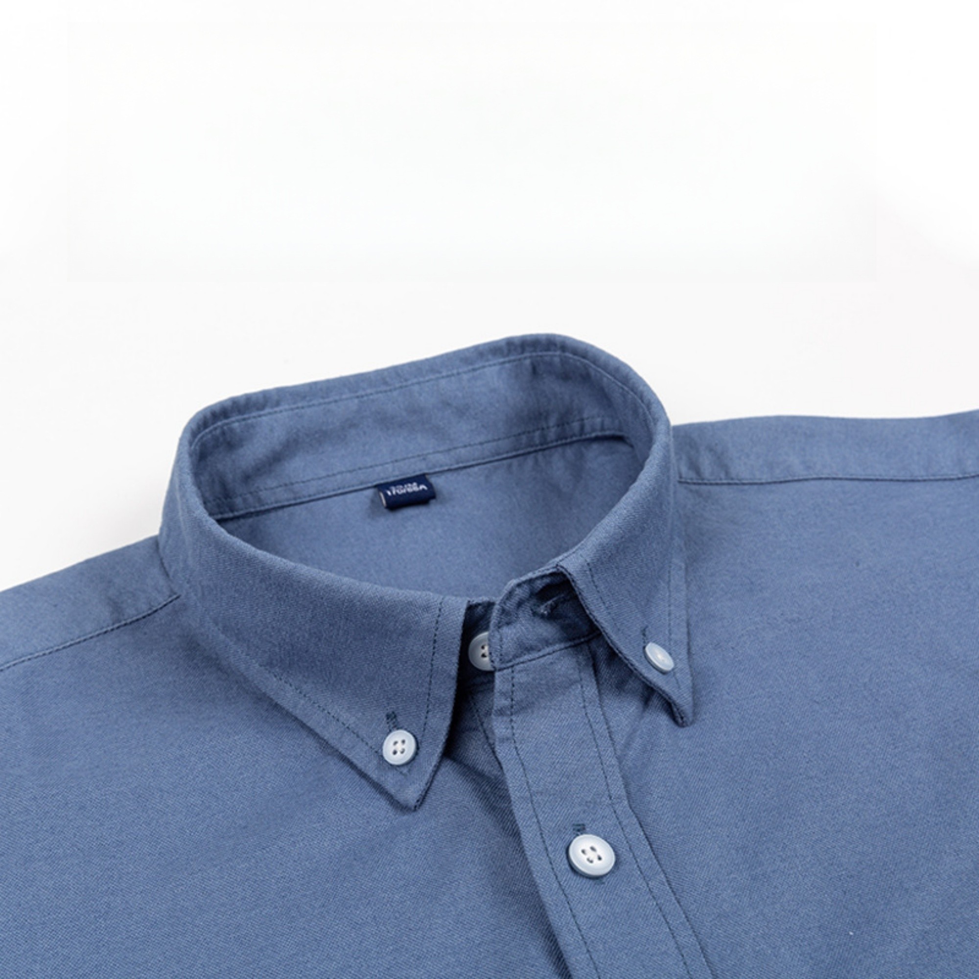 Men's Solid Oxford Shirt 4