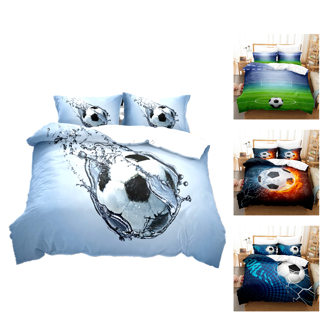 Comforter sets with 2 pillow cases 5