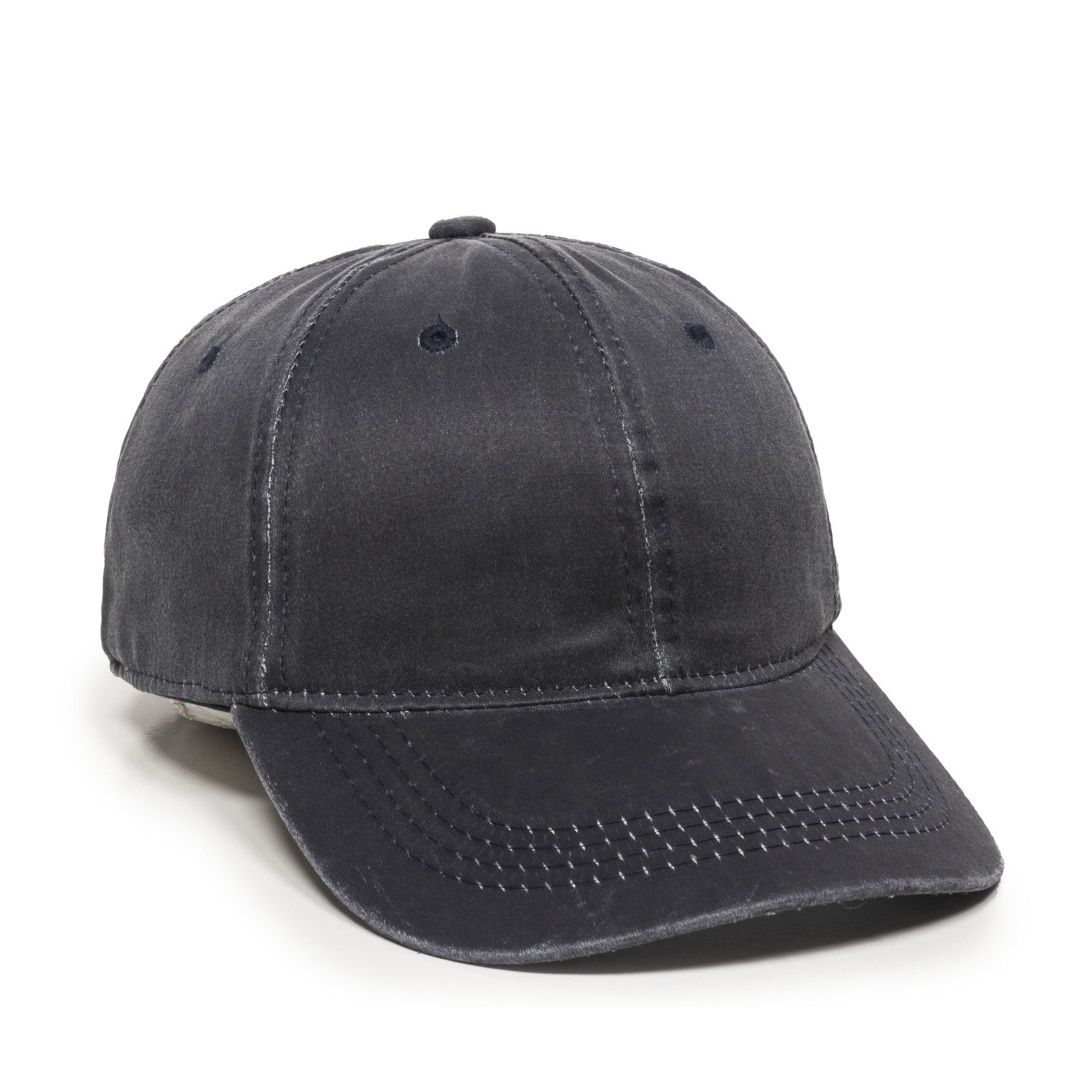 Weathered Cotton Solid Back Cap 6