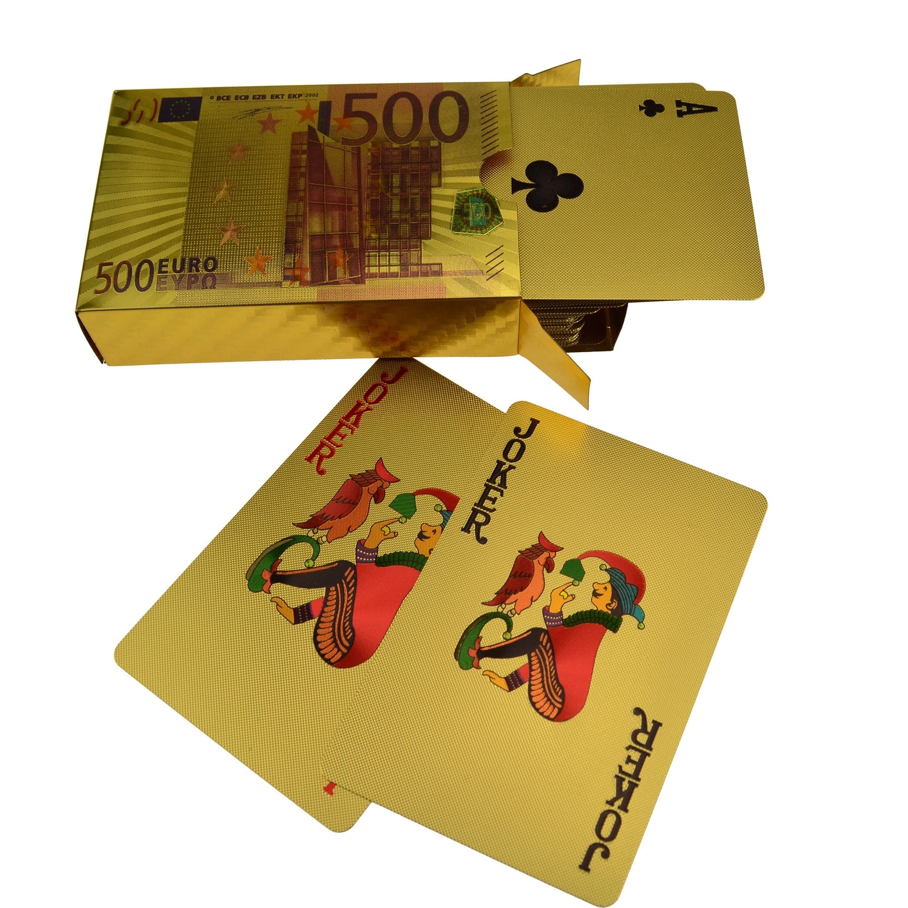 Waterproof Gold/Silver Foil Playing Cards 2