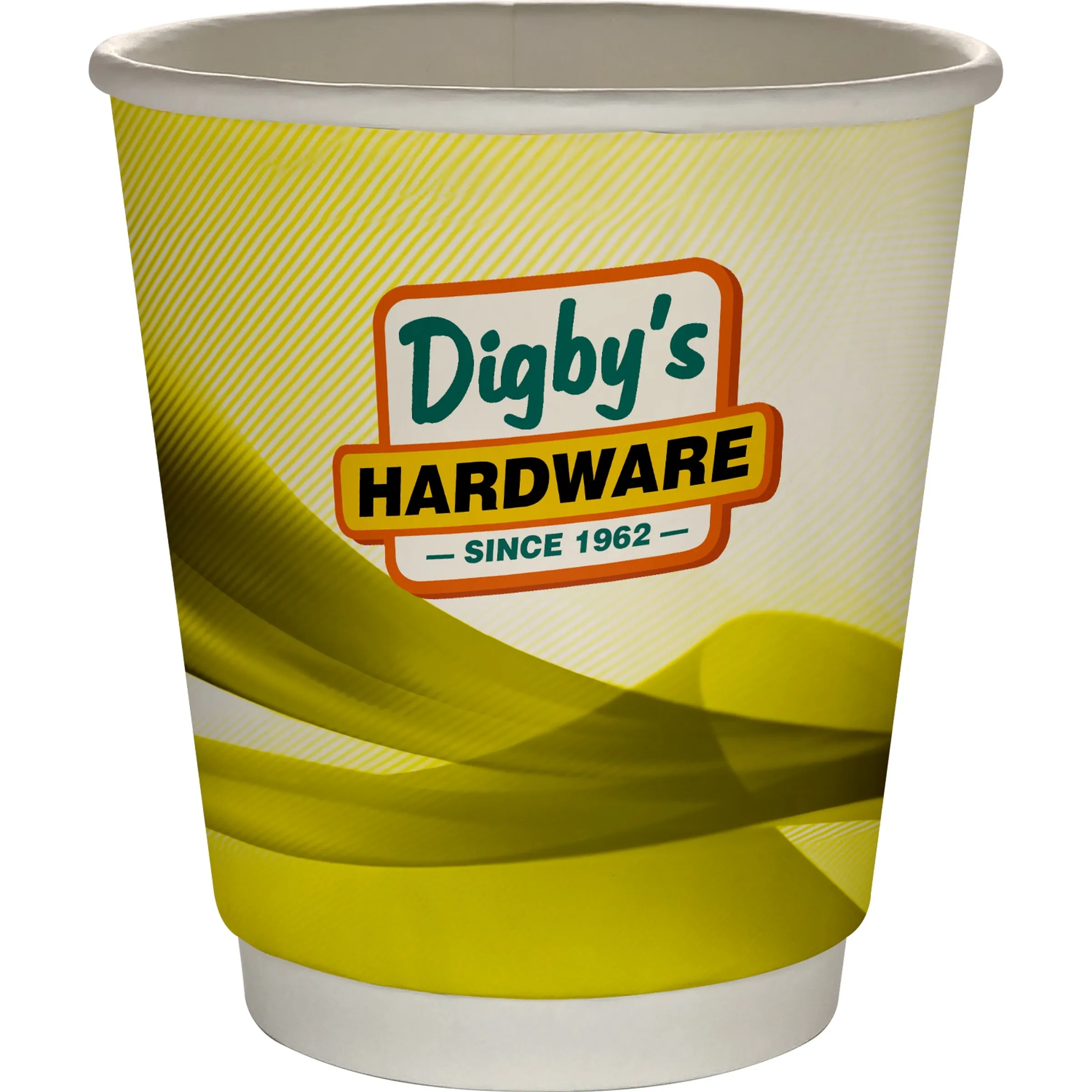 10 oz Full Color Groovy Insulated Paper Cup 19