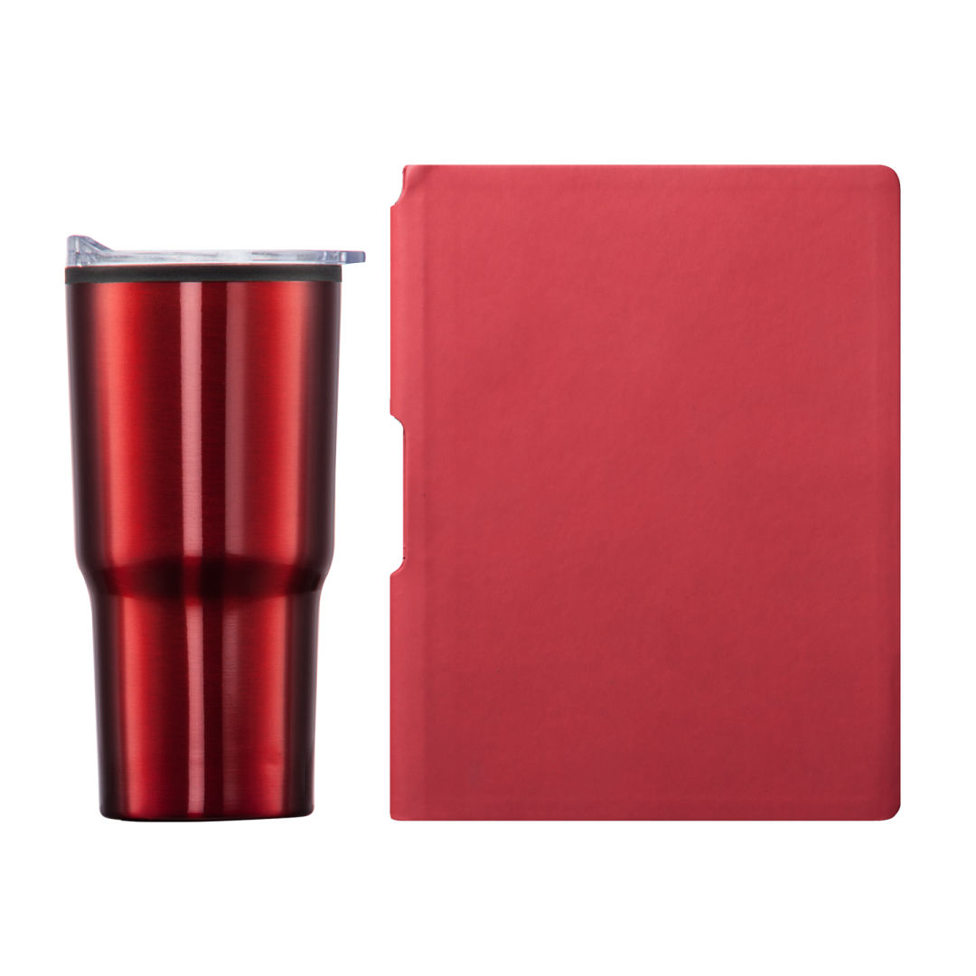 Eccolo® Groove Journal/Bexley Tumbler Gift Set 6