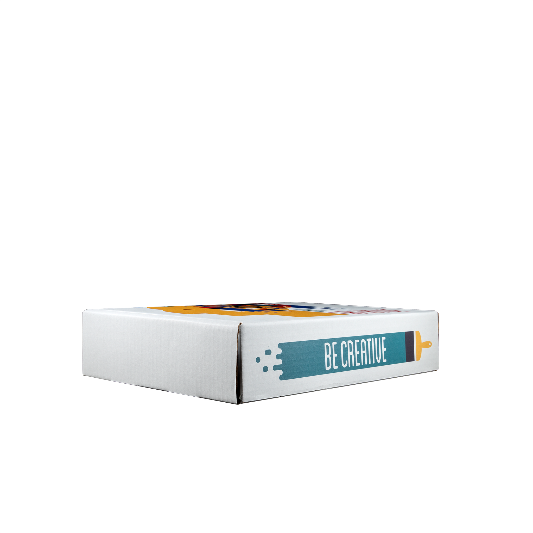 Mailing Box, B-Flute14" x 10" x 3" - White - E - 420 sq in 4