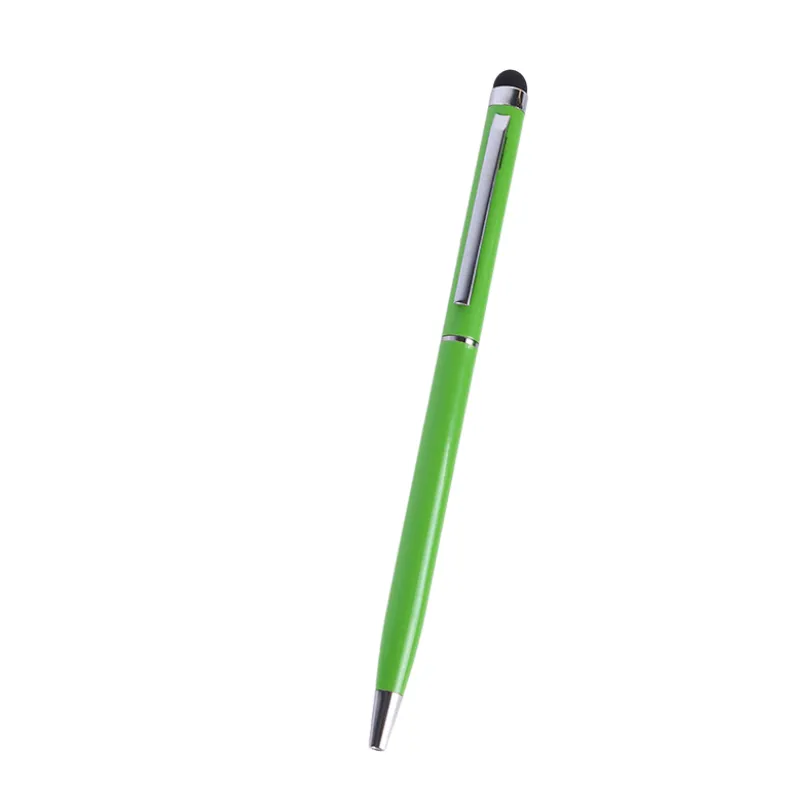 Click Metal Pen 5.3x0.3 Inch Durable Ballpoint with Stylus 21