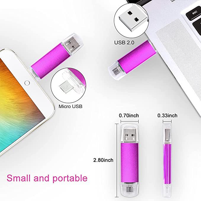 Micro USB 2.0 Flash Drive 8GB Memory Stick for Android Smart Phone 12