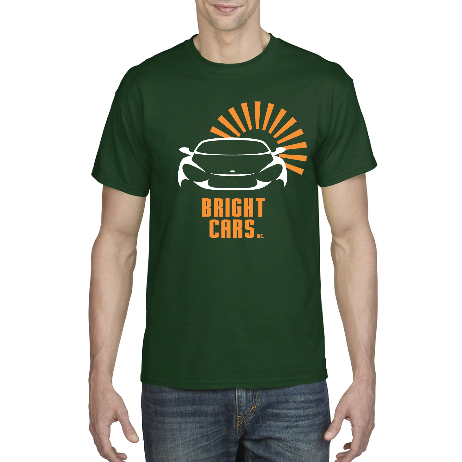 Gildan™ 5.6 oz Poly/Cotton Blend T-Shirt (2 Color Imprint) 3
