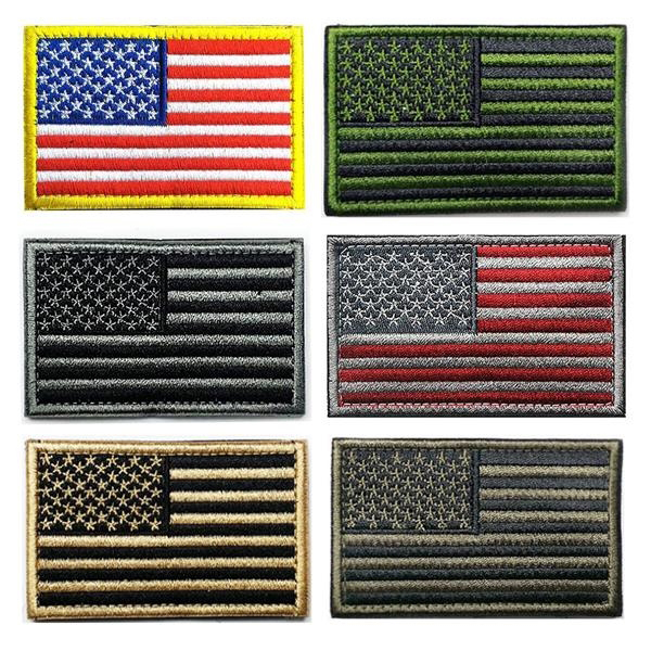American Flag Embroidered Patch 6