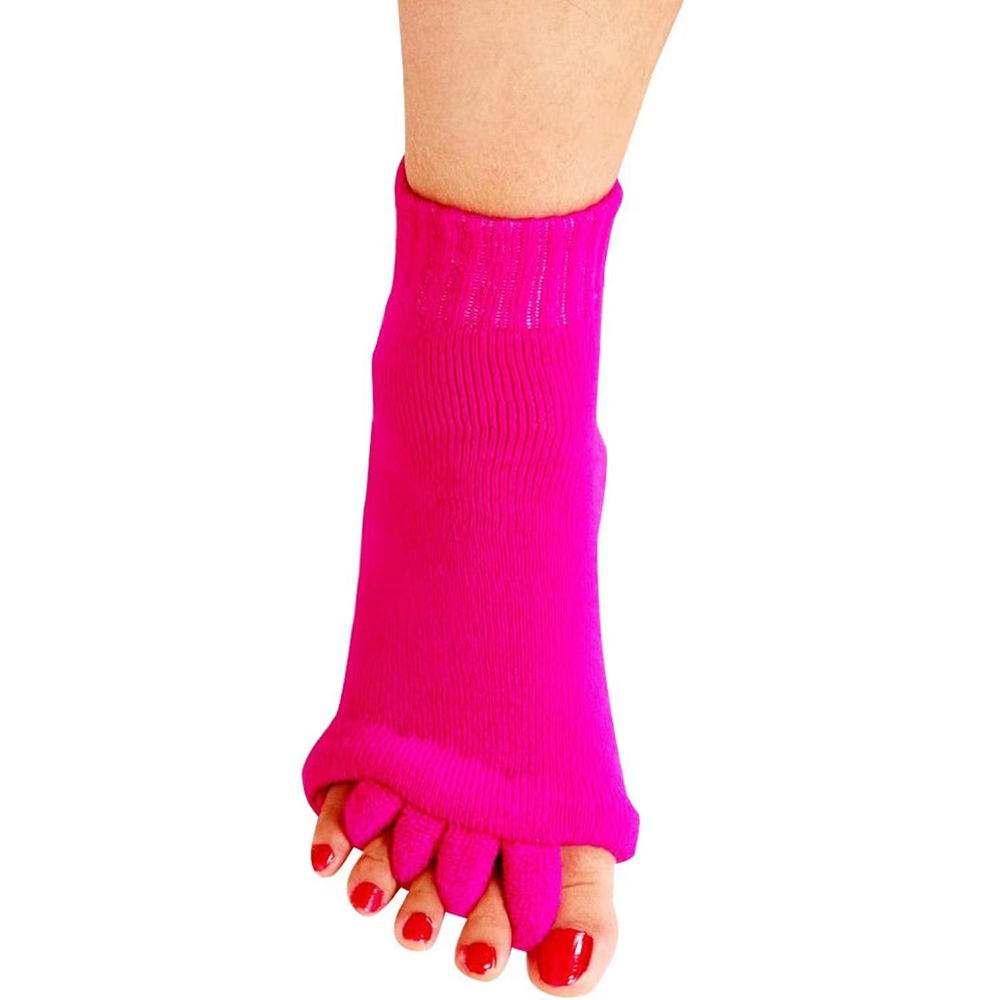 Cotton Yoga Socks Thickened Breathable Split Toe for Women 6