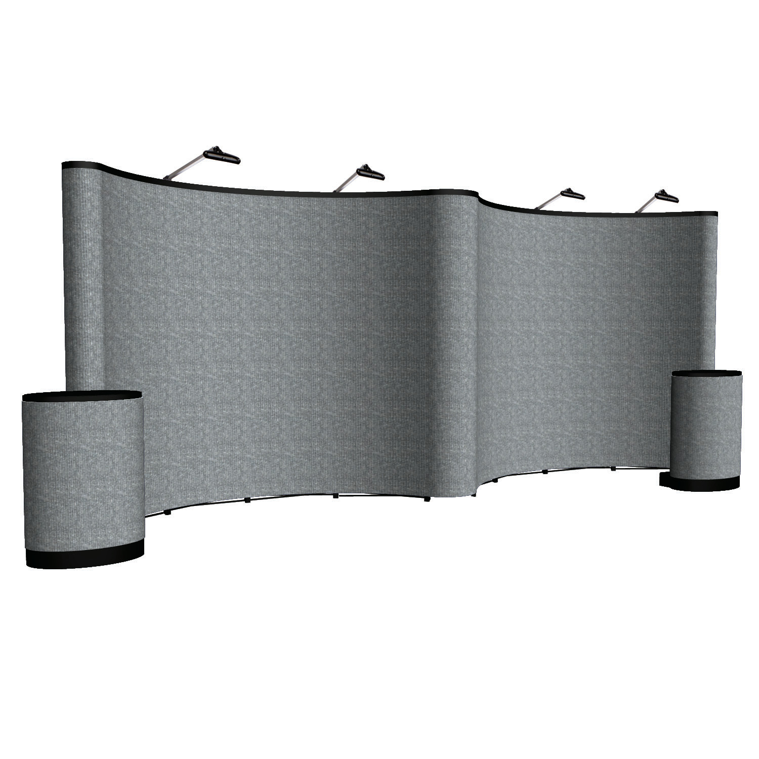 20' Gullwing ARISE Floor Display Kit (Fabric) 8