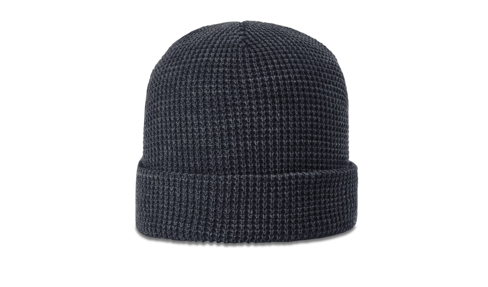 Waffle Knit Beanie with Cuff 11