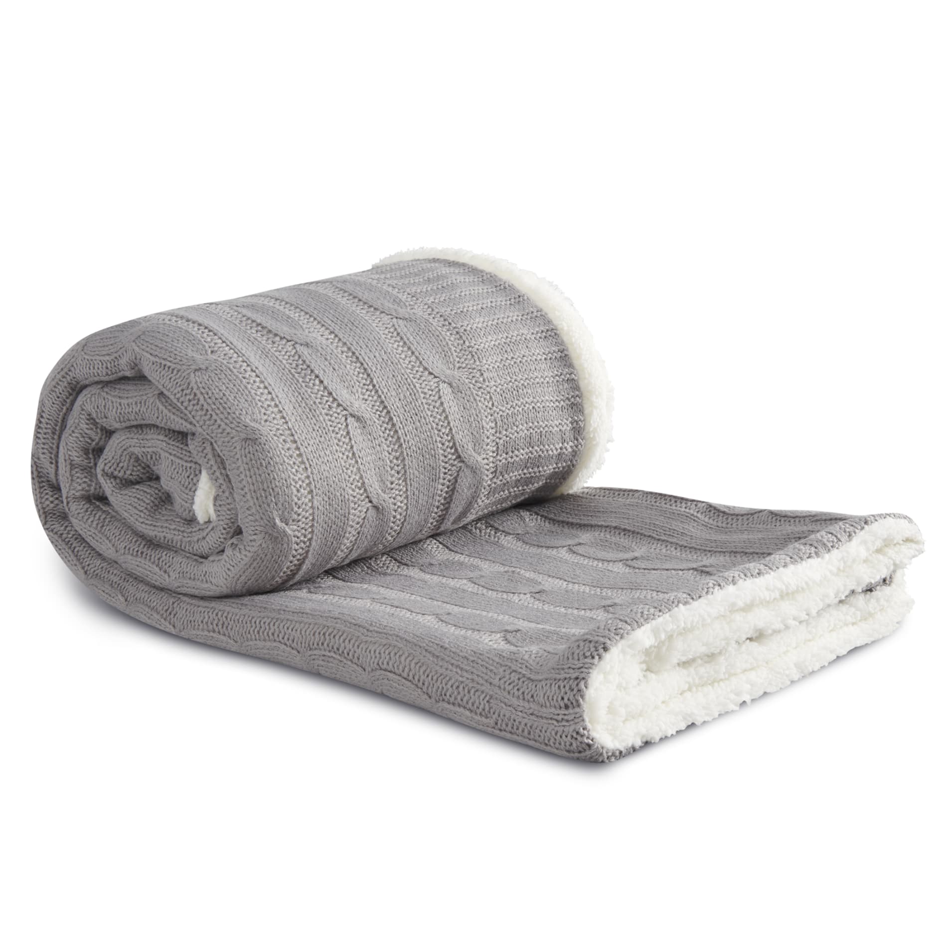 Field & Co.® Cable Knit Sherpa Blanket 117