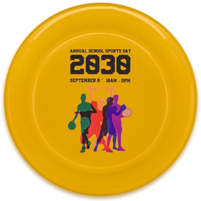 9.25" Full Color Flying Discs 10