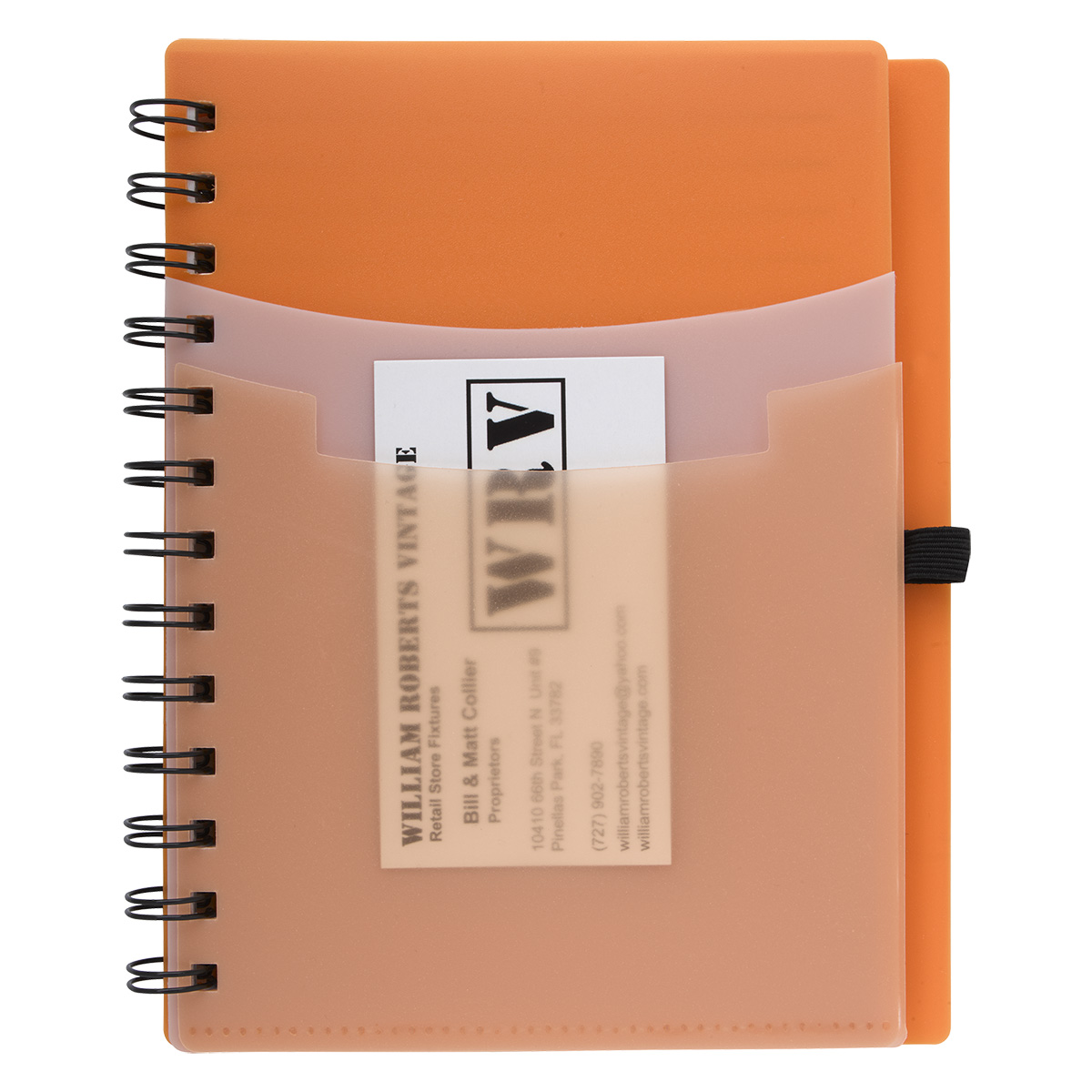 Tri-Pocket Notebook & Satin Pen 20